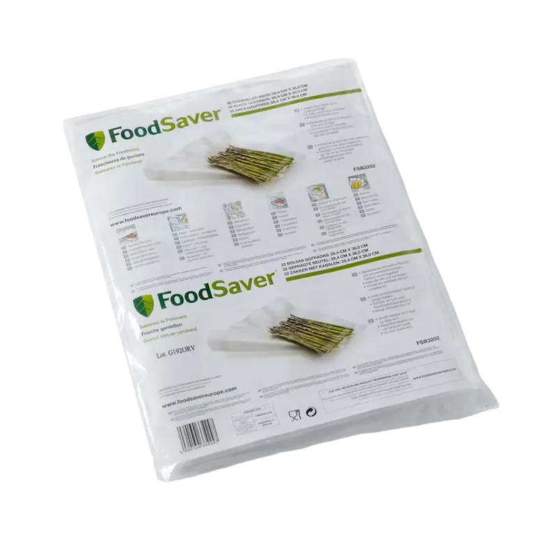 Вакуумные мешки FoodSaver FSB3202-I, Прозрачный