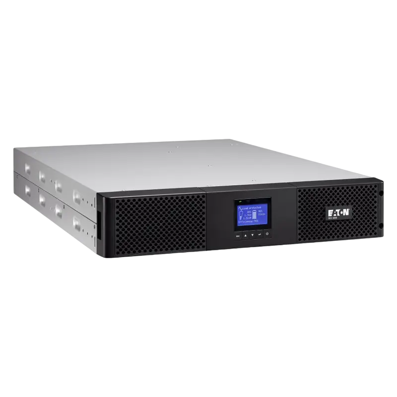 Источник бесперебойного питания Eaton 9SX3000IR, Онлайн, 3000VA, Крепление в стойку, удлинители, ups, стабилизаторы