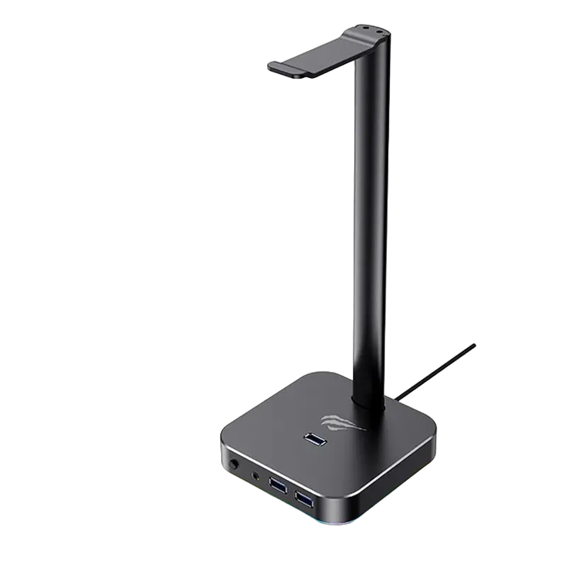 Подставка для игровой гарнитуры Havit TH610, USB, Чёрный