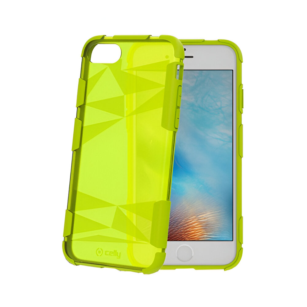 Celly Case Hard Prysma iPhone 6/7/8, Green