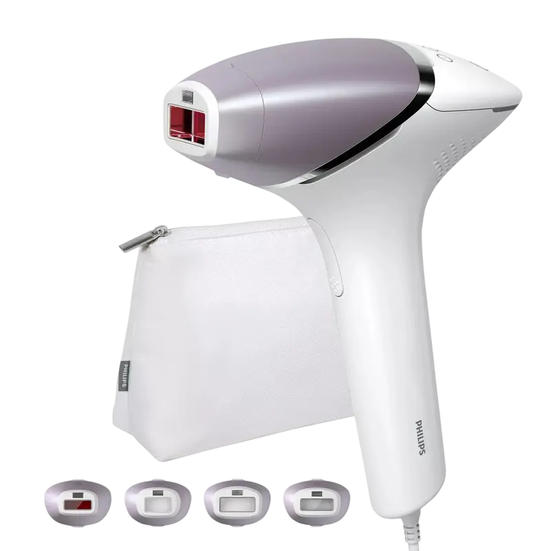 Фотоэпилятор Philips BRI947/00, Фиолетовый | Белый
