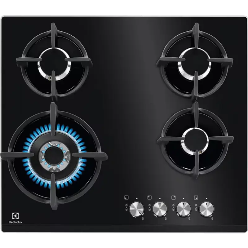 Газовая варочная панель Electrolux KGG6437K, Чёрный