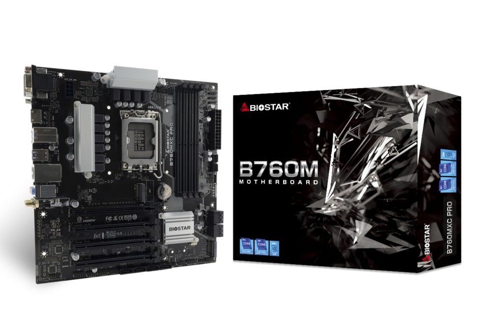Материнская плата BIOSTAR B760MXC PRO / AM5 / B760 / DDR5 / mATX