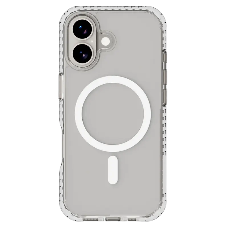 Чехол Cellularline Ultra Strong Mag для Apple iPhone 17, Прозрачный