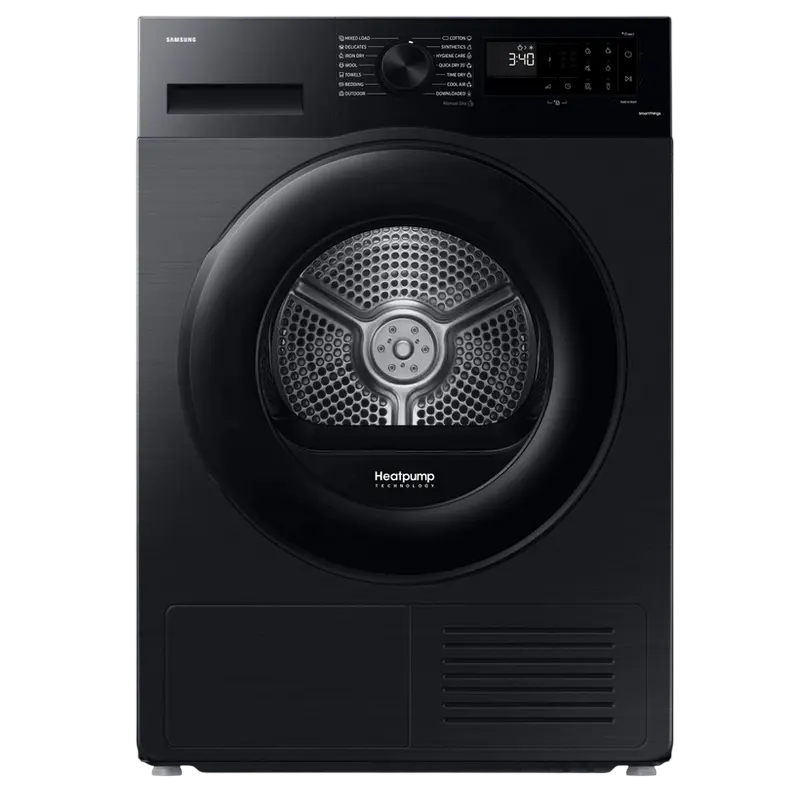 Сушильная машина Samsung DV90CGC2A0ABUA, 9кг, Черный