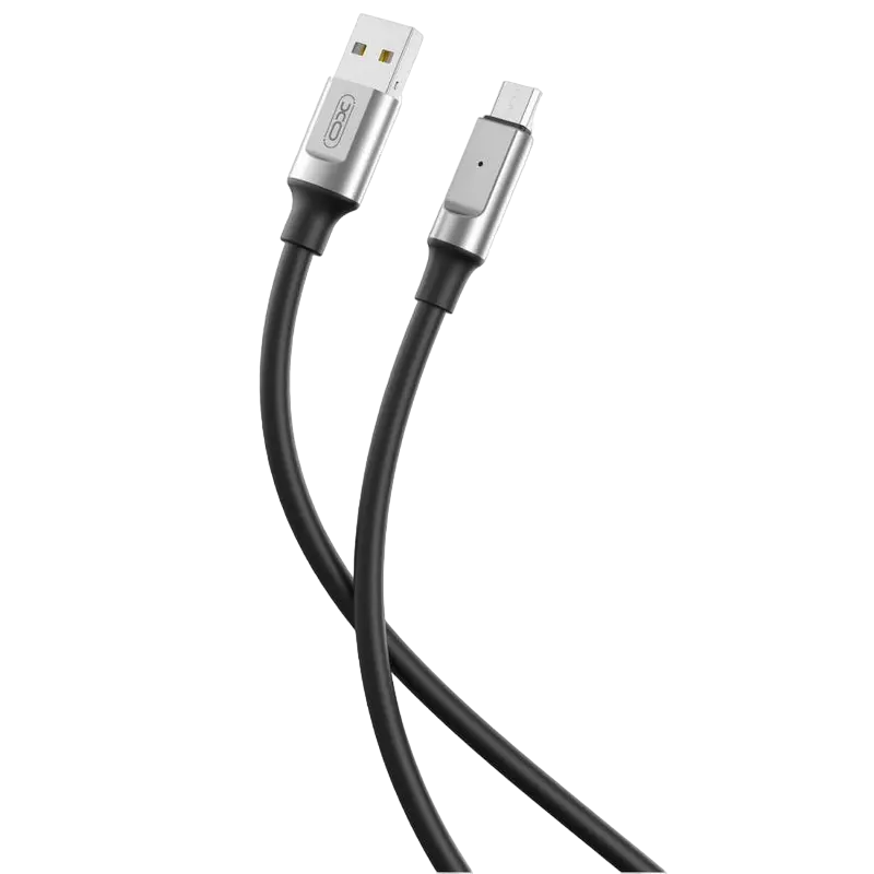 Кабель для передачи данных XO NB251, USB Type-A/USB Type-C, 1м, Чёрный