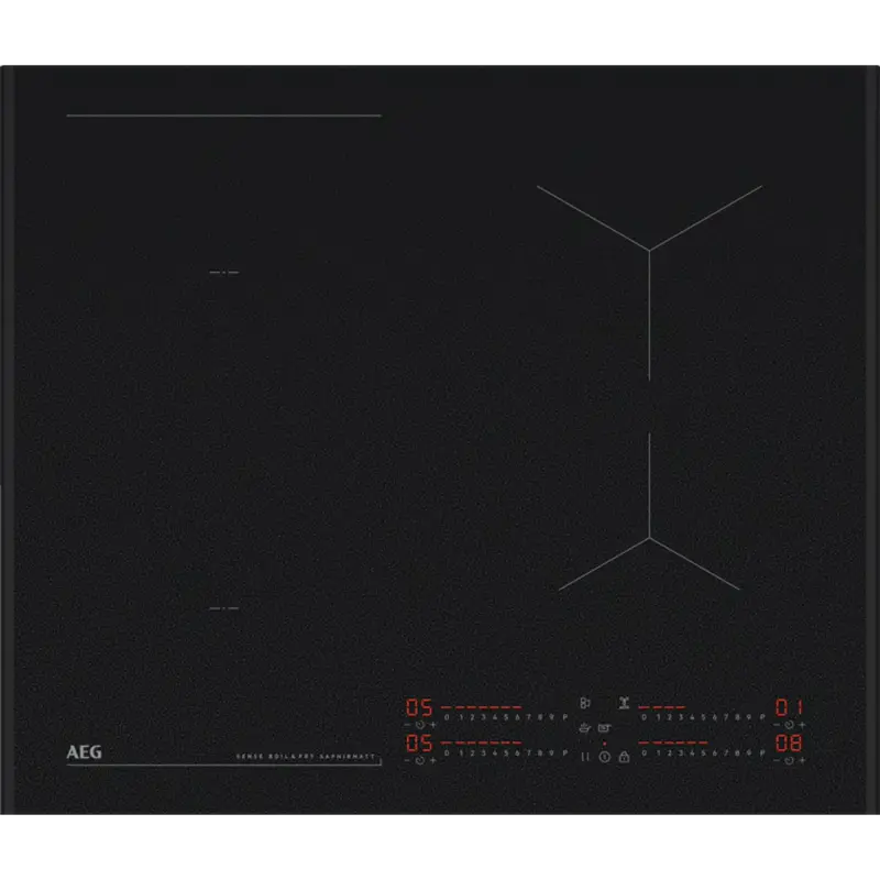 Индукционная варочная панель AEG NII64B30AZ, Чёрный