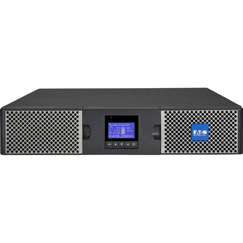Источник бесперебойного питания Eaton 9PX2200IRT2U-L, Онлайн, 2200VA, Башня/Крепление в стойку, удлинители, ups, стабилизаторы