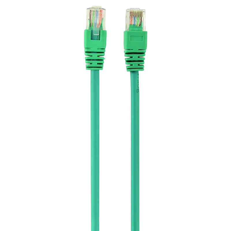 Патч-корд Cablexpert PP12-0.5M/G, CAT5e UTP, 0,5м, Зелёный,usb ,micro ,iphone, 3.5, tupe-c, тюльпаны