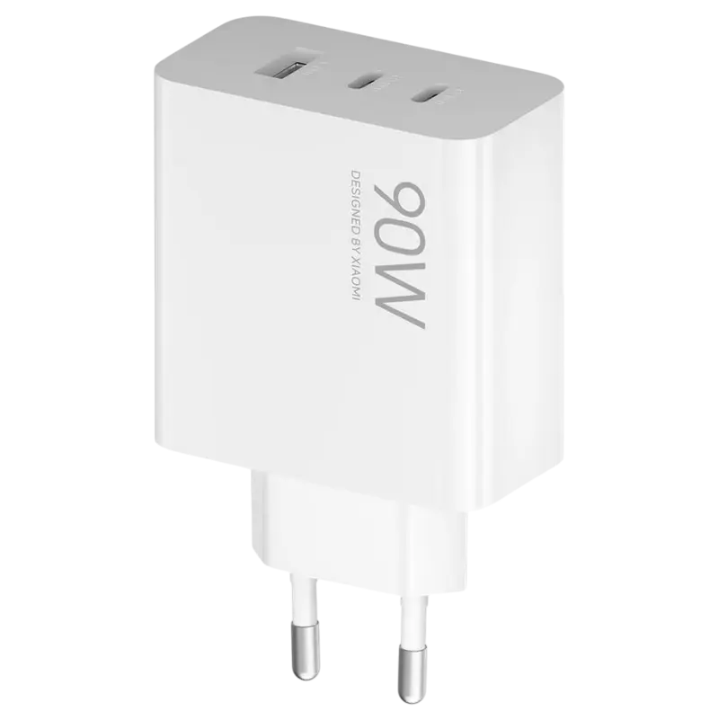 Зарядное устройство Xiaomi BHR087MEU, 90Вт, Белый,usb ,micro ,iphone, 3.5, tupe-c, тюльпаны