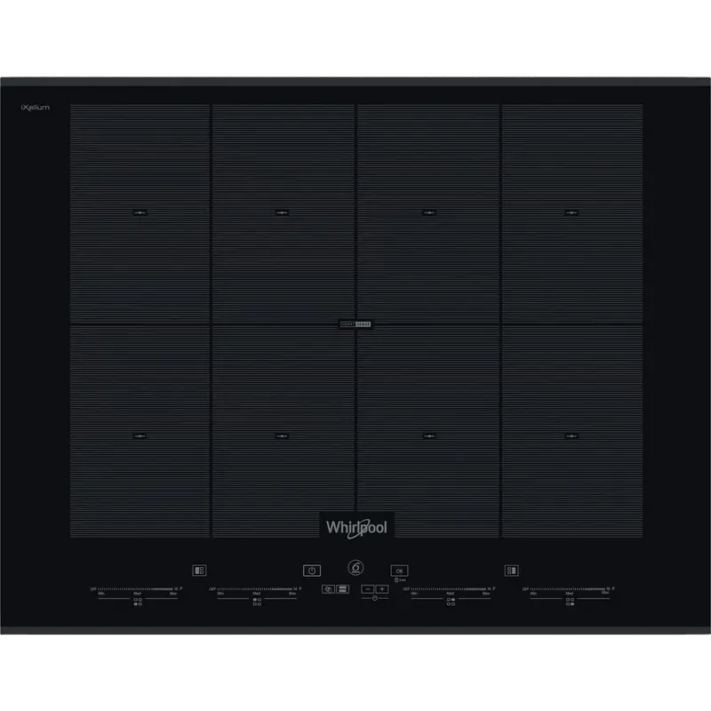 Индукционная варочная панель Whirlpool SMO 658C/BT/IXL, Чёрный