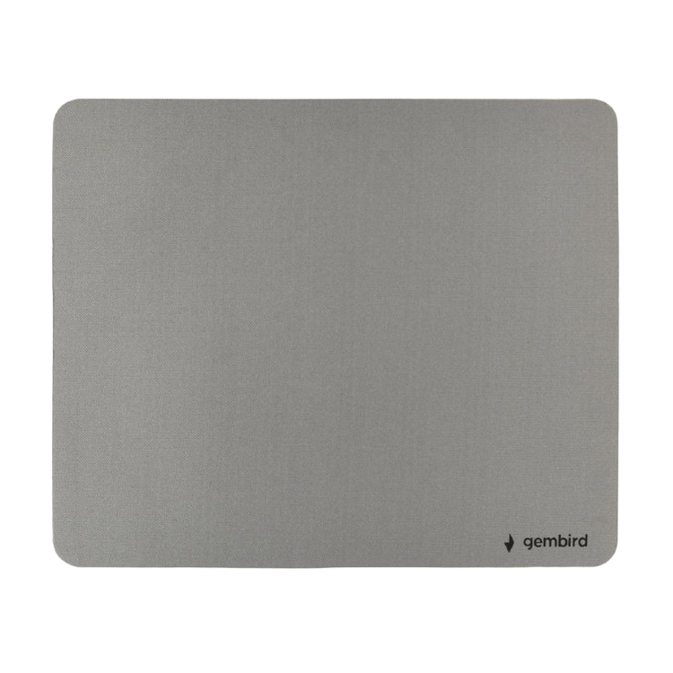 Mouse Pad Gembird MP-S-G, 210 x 180mm, Cloth mouse pad with rubber anti-skid bottom, Grey