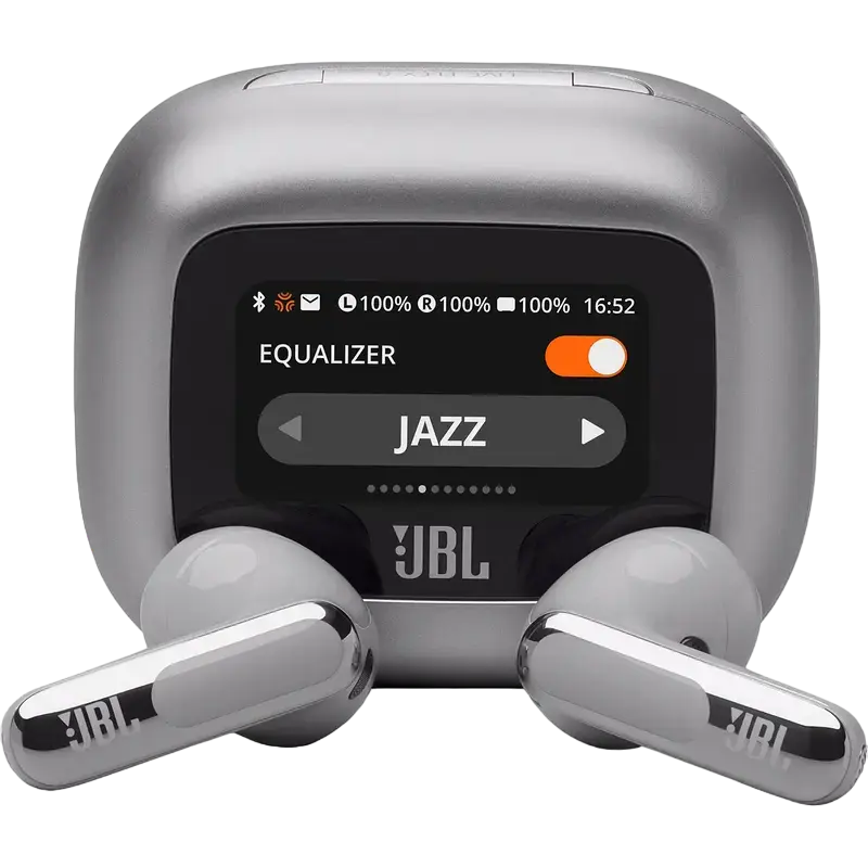 Наушники JBL LIVE Flex 3, Серебристый
