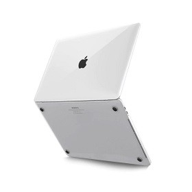 Чехол Tech Protect Smartshell Macbook Pro 16 (2019), Кристально чистый