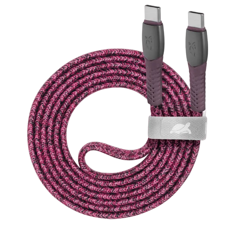 Кабель для зарядки и передачи данных Rivacase PS6105, USB Type-C/USB Type-C, 1,2м, Красный