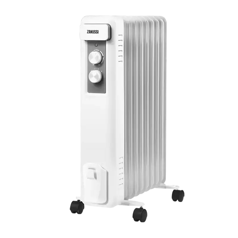 Масляный радиатор Zanussi ZOH/CS-09W, 2000Вт, Белый