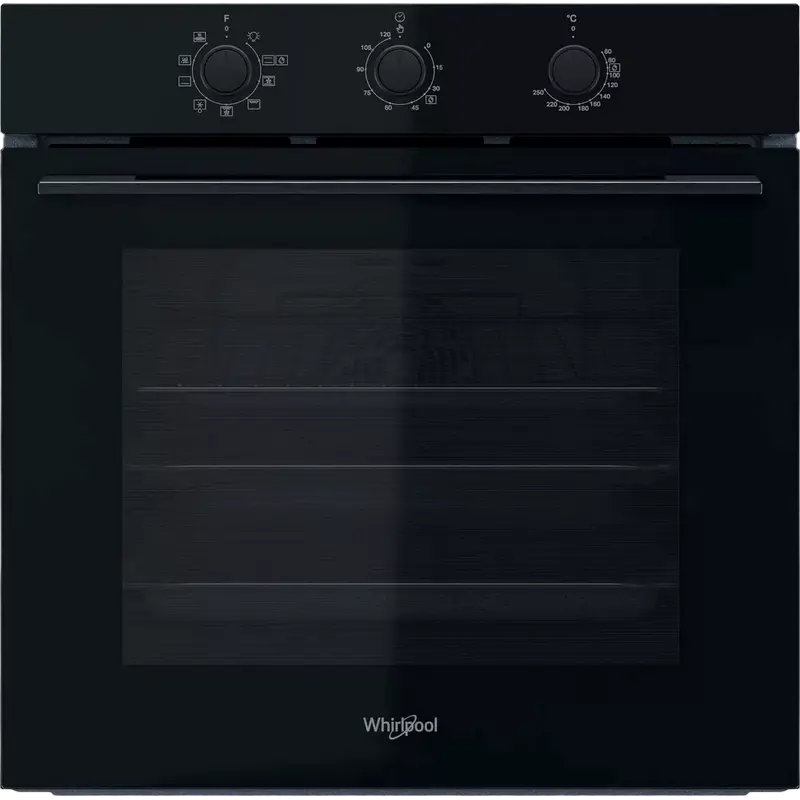 Электрический духовой шкаф Whirlpool OMK38HU0B, Чёрный