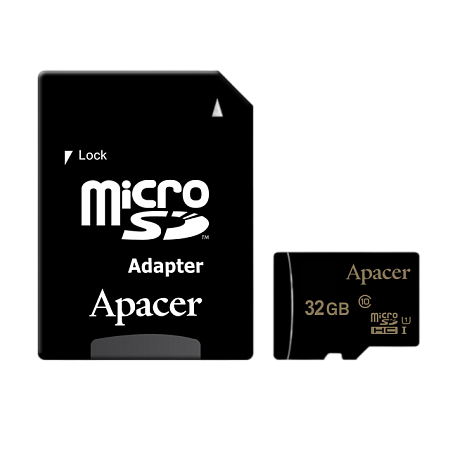 Карта памяти Apacer AP32GMCSH10U1-R, 32Гб (AP32GMCSH10U1-R)