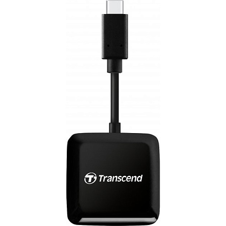 Кардридер Transcend TS-RDC3, USB Type-C, Чёрный