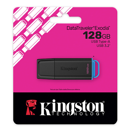 Флеш-накопитель USB Kingston DataTraveler Exodia G2/ 128ГБ / 100 MByte/s
