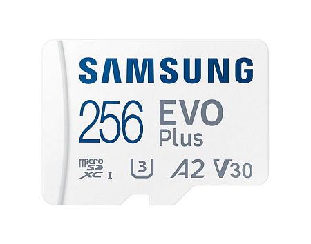 Карта памяти Samsung EVO Plus MicroSD, 256Гб (MB-MC256KA/APC)