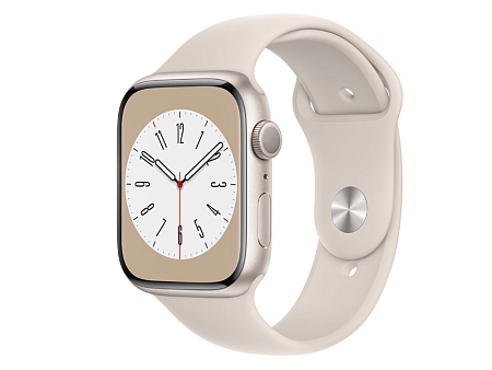 Умные часы Apple Watch Series 8 GPS, 45мм, Бежевый