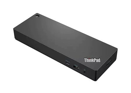 Док-станция Lenovo Thinkpad Thunderbolt 4 Dock, Чёрный