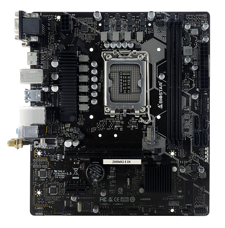 Материнская плата BIOSTAR B690MX2-E D4 / Socket 1700 / Z690 / DDR4 / mATX Материнская плата BIOSTAR B690MX2-E D4 / Socket 1700 / Z690 / DDR4 / mATX