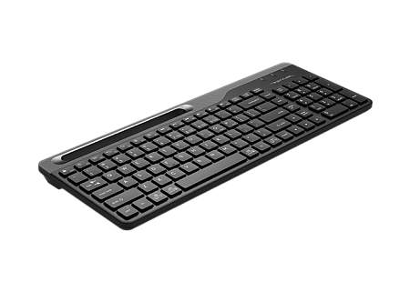 Wireless Keyboard A4Tech FBK25, 12 Fn keys, Ultra Slim, Smartphone Cradle, Laser Inscribed Keys, up 