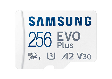 Карта памяти Samsung EVO Plus MicroSD, 256Гб (MB-MC256KA/RU)