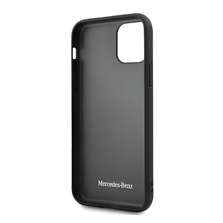 CG Mobile Case Leather Mercedes Quilted iPhone 11 Pro MAX, Black
