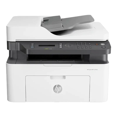 МФУ HP Laser 137fnw, Белый | Серый