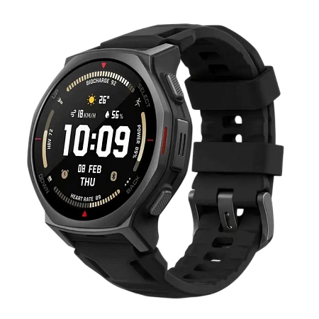 Умные часы Xiaomi Amazfit T-Rex 3 Pro, 44мм, Tactical Black, iphone, xiaomi, samsung, oppo, чехол, стекло