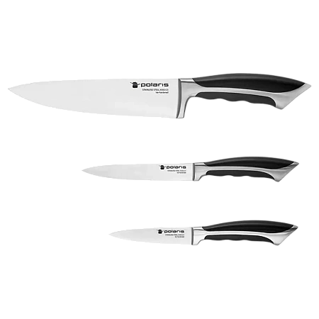 Набор ножей Polaris Millennium-3SS, Чёрный