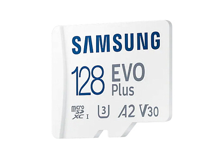 Карта памяти Samsung EVO Plus MicroSD, 128Гб (MB-MC128KA/APC)