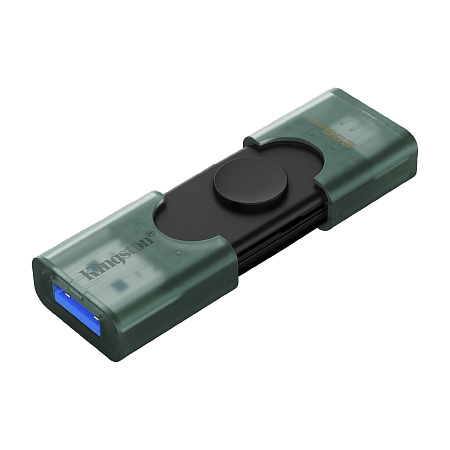 Флеш-накопитель USB-C/A Kingston DataTraveler Duo / 256ГБ / 150 MByte/s