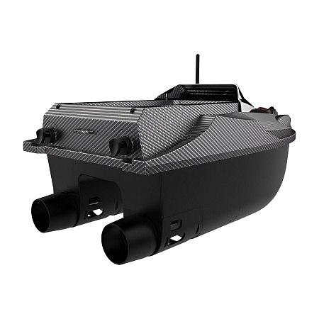 Flytec V080 High-Speed Fishing Bait Boat, 12V 550 Motor, 800M Range, GPS 180 Points, 20000 mAh Battery, Black
