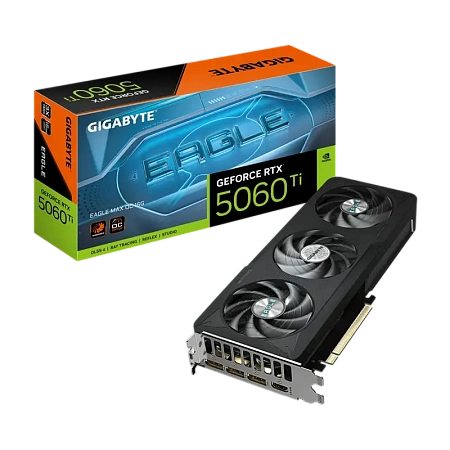 Видеокарта Gigabyte GV-N506TEAGLEMAX OC-16GD, 16 ГБ GDDR7 128бит Видеокарта Gigabyte GV-N506TEAGLEMAX OC-16GD, 16 ГБ GDDR7 128бит