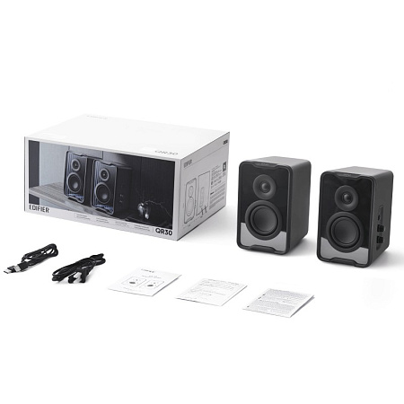 Колонки 2.0 Edifier QR30/30W / Bluetooth/ RGB light/ Black