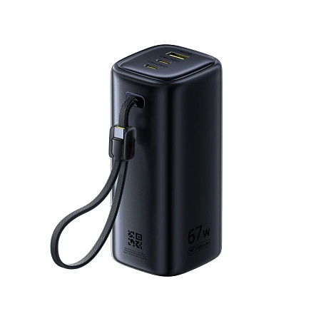 Baseus Power Bank 20000mAh 67W with Cable Type-C 0.3m, EnerGeek GX11 MiFi, Cosmic Black
