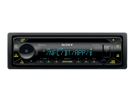 Динамик SONY MEX-N5300BT CD/MP3/USB, Чёрный