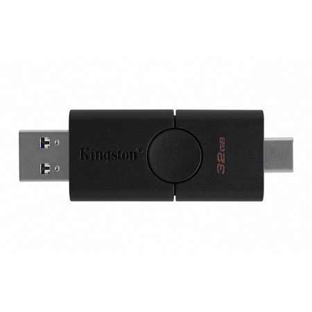 USB Flash накопитель Kingston DataTraveler Duo, 32Гб, Чёрный