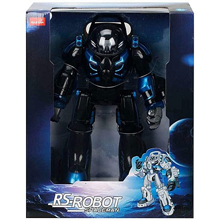 Радиоуправляемая игрушка Rastar Robot Spaceman, Черный/Синий (76960)