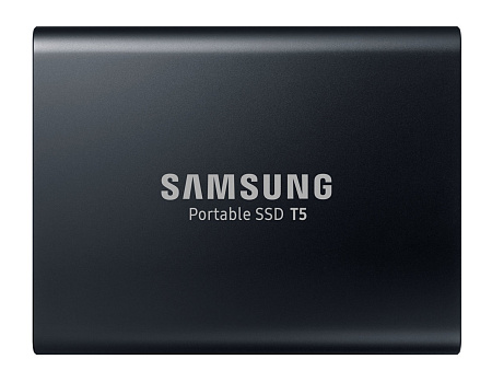 Внешний портативный SSD-накопитель Samsung Portable SSD T5,  1 TB, Чёрный (MU-PA1T0B/WW)