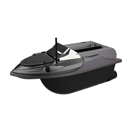 Flytec V080 High-Speed Fishing Bait Boat, 12V 550 Motor, 800M Range, GPS 180 Points, 20000 mAh Battery, Black