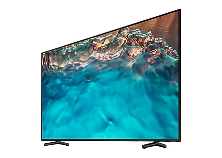 85" LED SMART Телевизор Samsung UE85BU8000UXUA, 3840x2160 4K UHD, Tizen, Чёрный