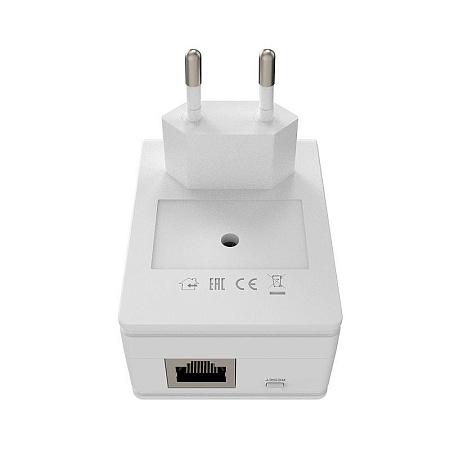 Адаптер Powerline MikroTik PL7411-2nD, до 100 Мбит/с, Белый