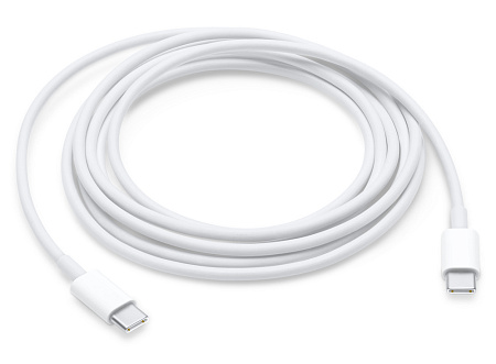 Кабель для зарядки и синхронизации Apple MLL82ZM/A, USB Type-C/USB Type-C, 2м, Белый