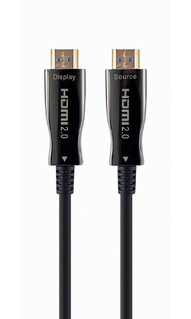 Видеокабель Cablexpert CCBP-HDMI-AOC-50M-02, HDMI (M) - HDMI (M), 50 м, Чёрный