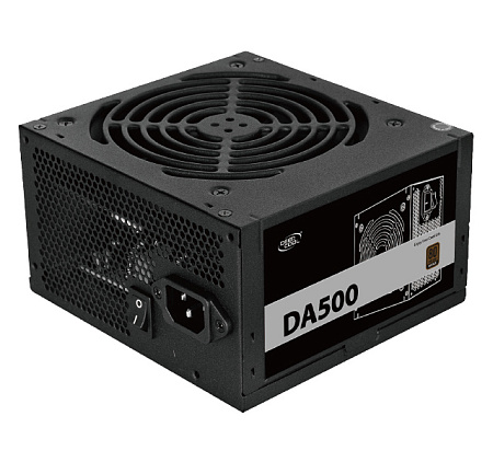 Блок питания для компьютеров Deepcool DA500, 500Вт, ATX, --
